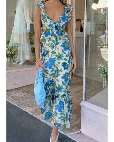 Ariella | Floral Ruffle Dress