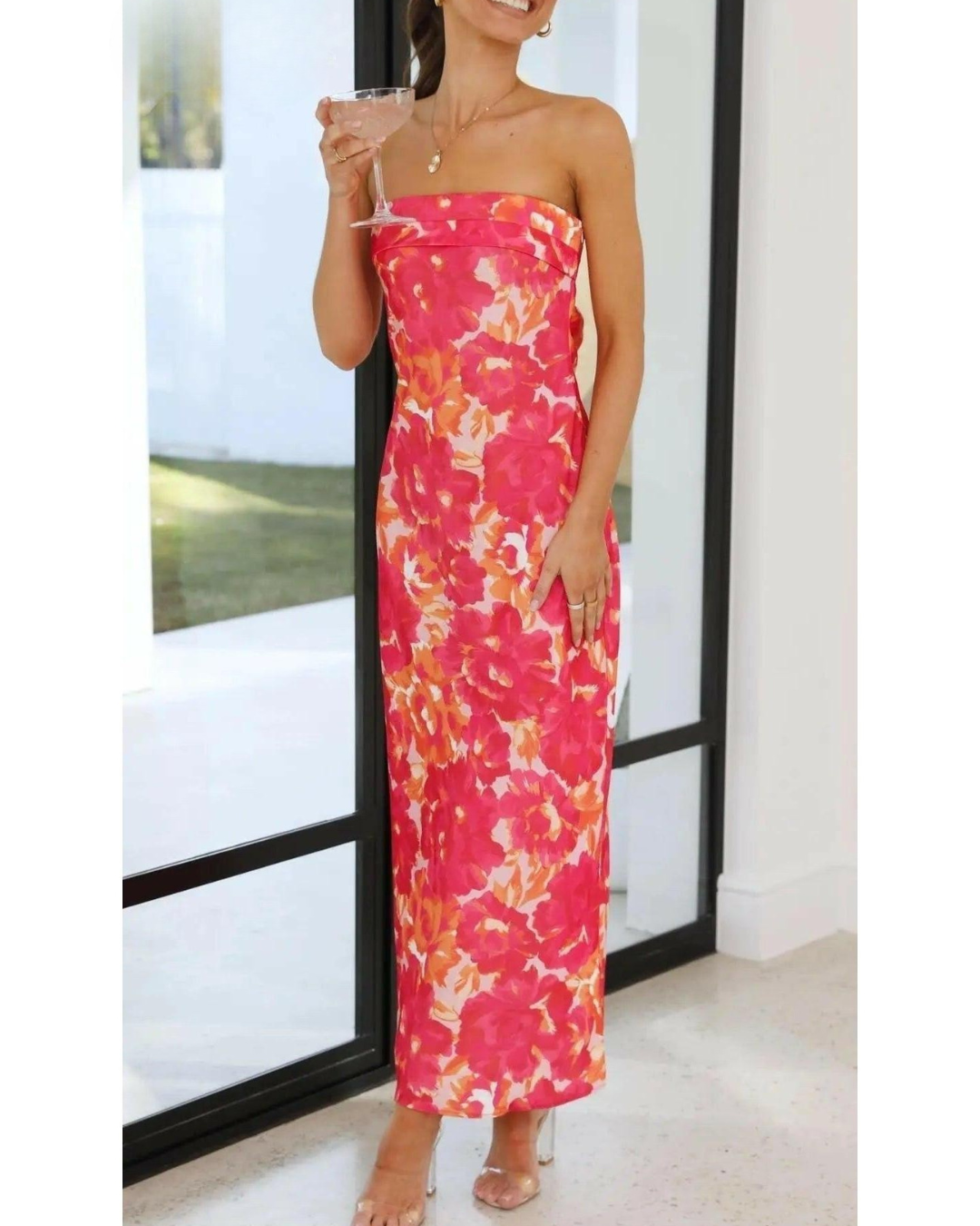 Bellamy - Sleeveless Floral Maxi Dress