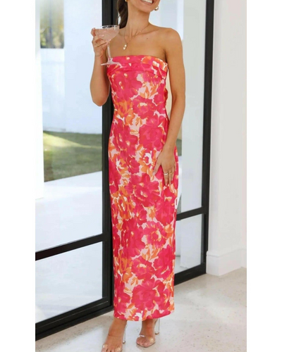 Bellamy - Sleeveless Floral Maxi Dress