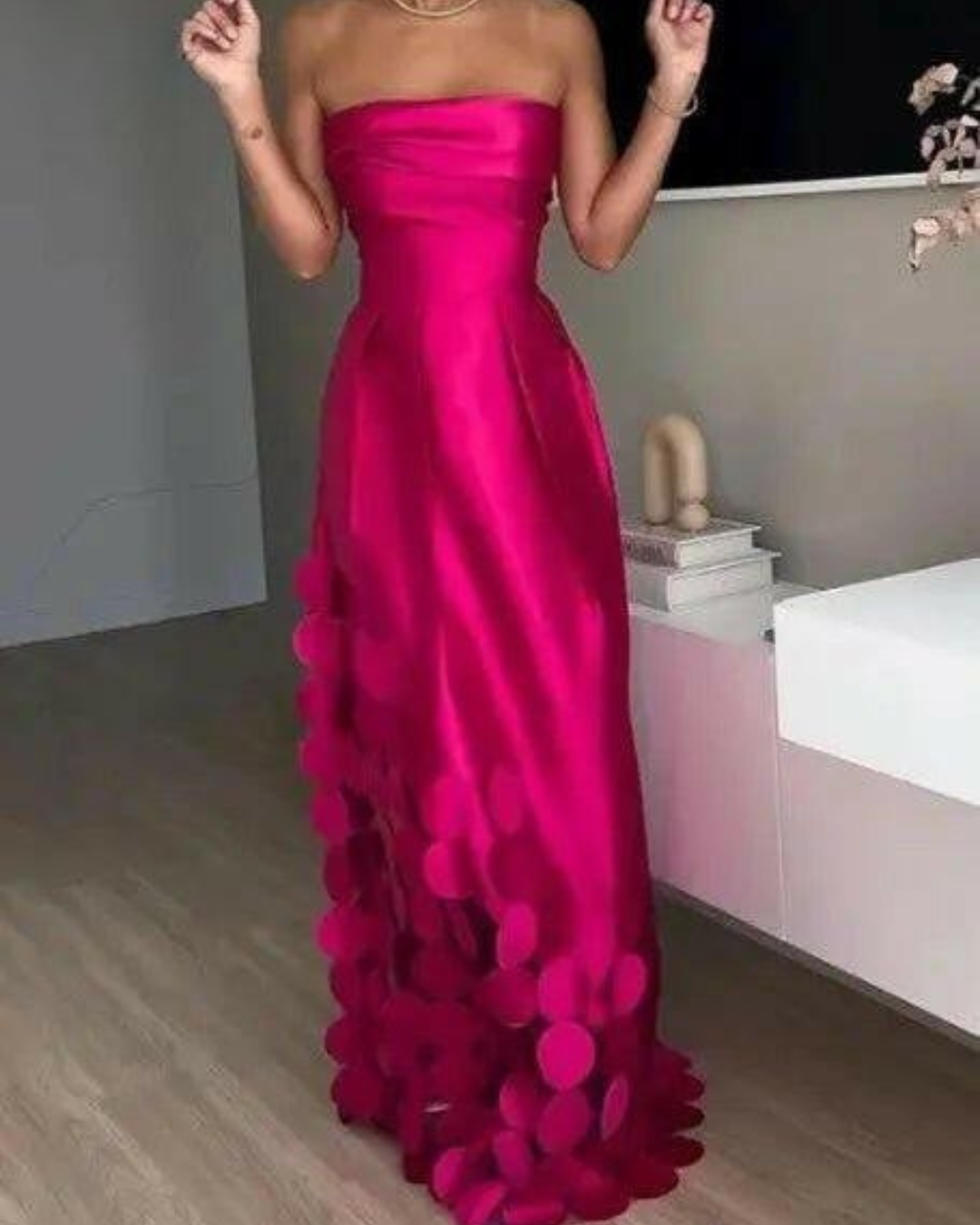 Coraline - Long Sheath Circle Dress