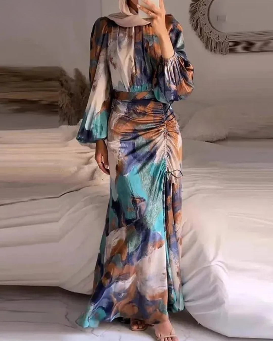 Samarah | Elegant Pleated Dress