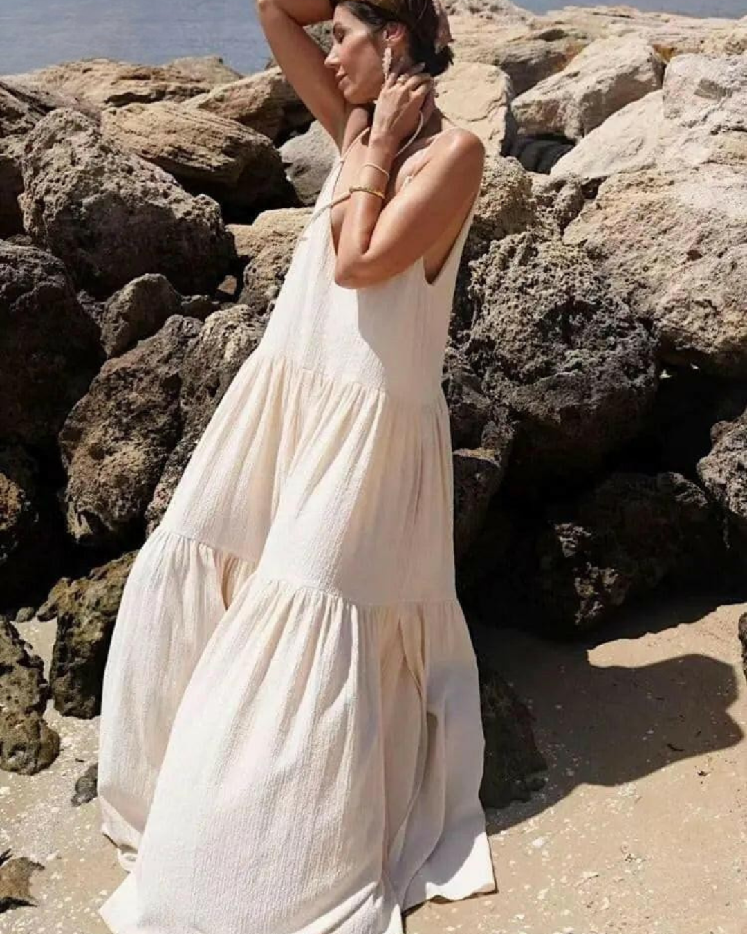 Clarissa - Ocean Breeze Maxi Dress