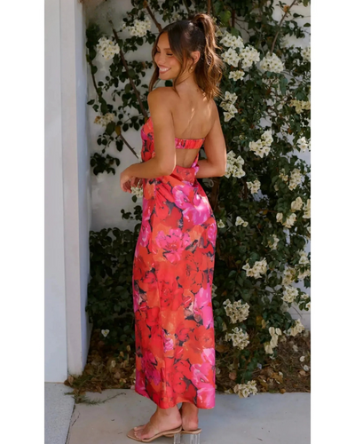 Jacyntha - Strapless Summer Chic Dress