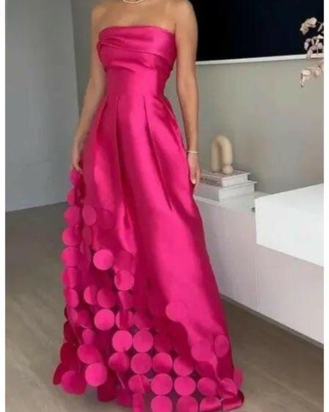 Coraline - Long Sheath Circle Dress