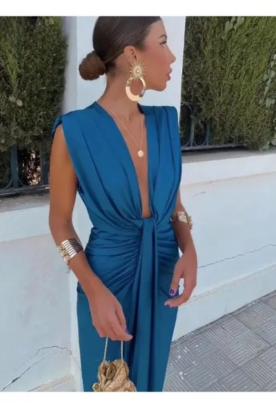 Lily | Elegant Pleated Dress