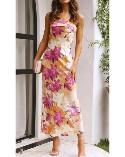 Bellamy - Sleeveless Floral Maxi Dress