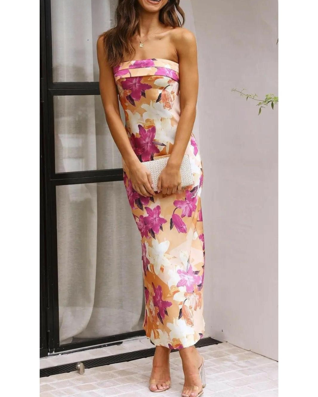 Bellamy - Sleeveless Floral Maxi Dress