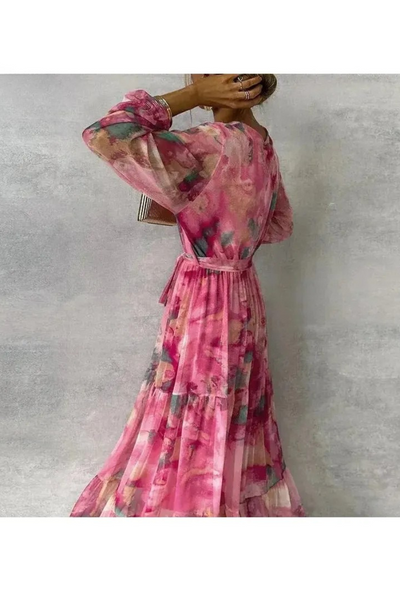 Emily - Elegant Floral Dress