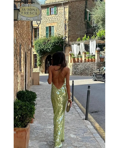Kendal - Sequins Maxi Dress