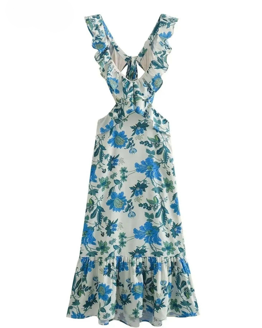 Ariella | Floral Ruffle Dress