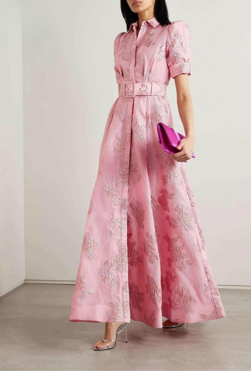 Anabella | Short Puff Sleeves Dress