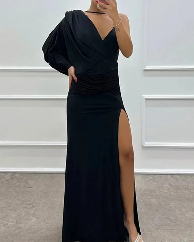 Iliana | One-Shoulder Gown