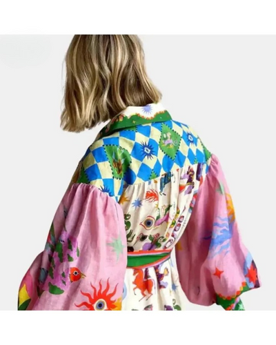 Delphina - Italian Maxi Dress