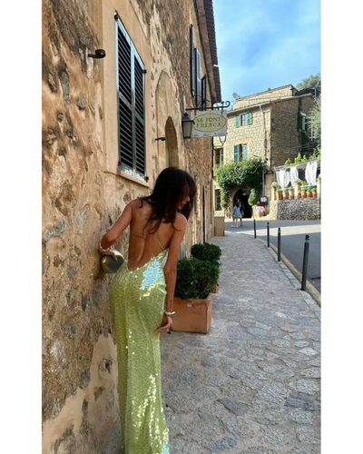 Kendal - Sequins Maxi Dress