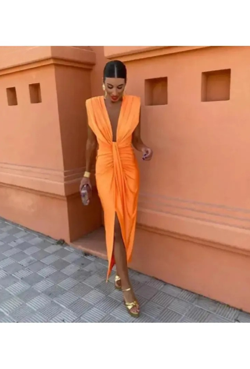 Lily | Elegant Pleated Dress