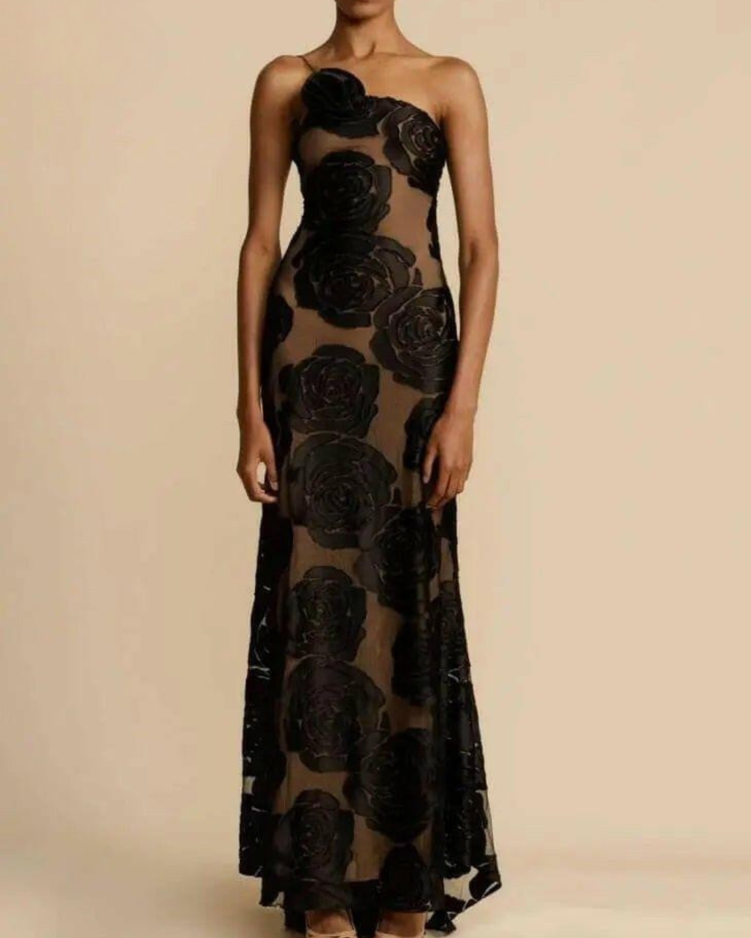 Sara | Flower Maxi Dress