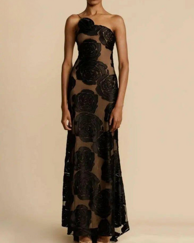 Sara | Flower Maxi Dress