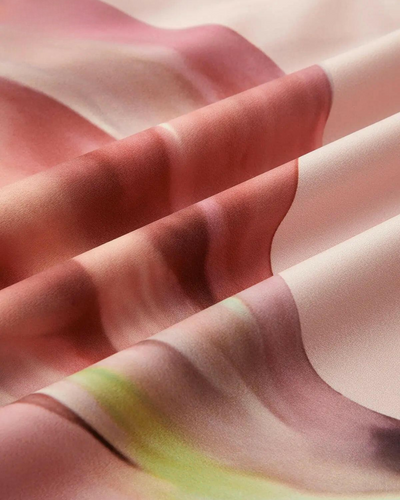 Dyantha - Floral Print Satin Dress