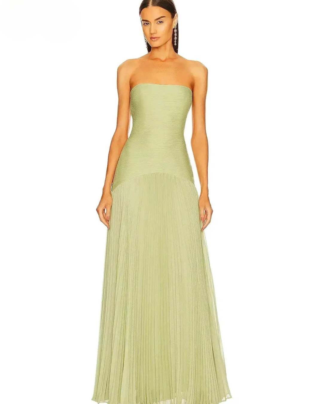Morgane - Sleeveless Drop-Waist Maxi Dress