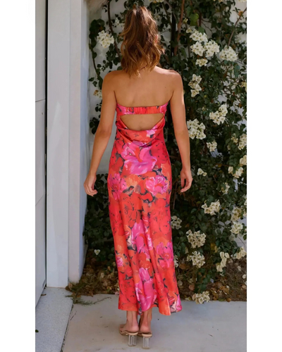 Jacyntha - Strapless Summer Chic Dress