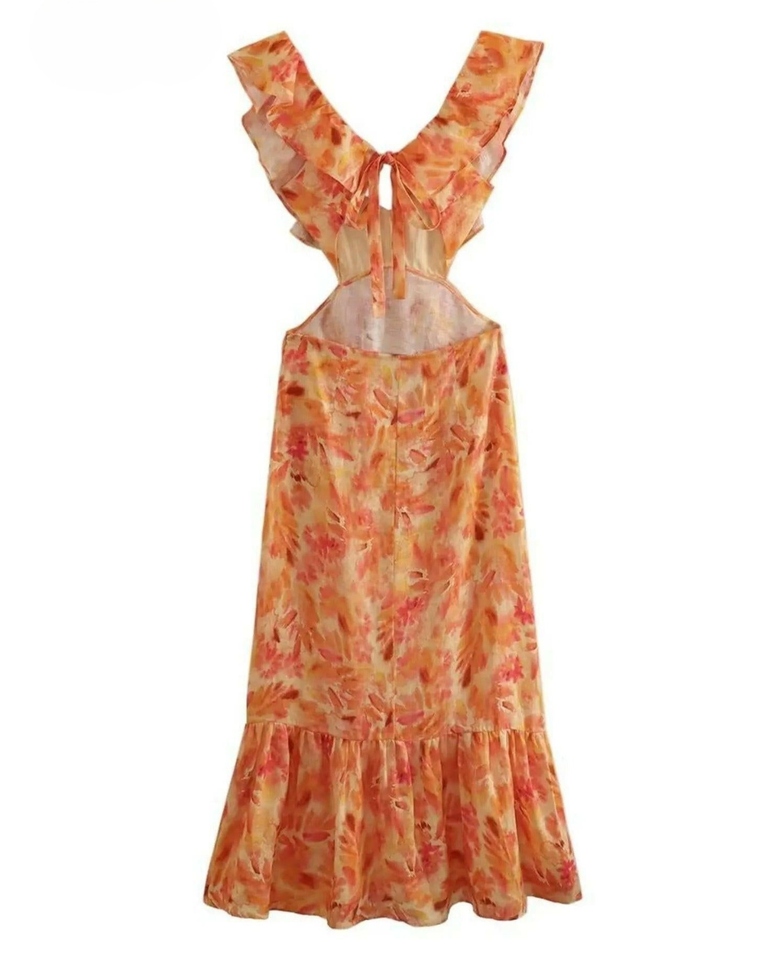 Ariella | Floral Ruffle Dress