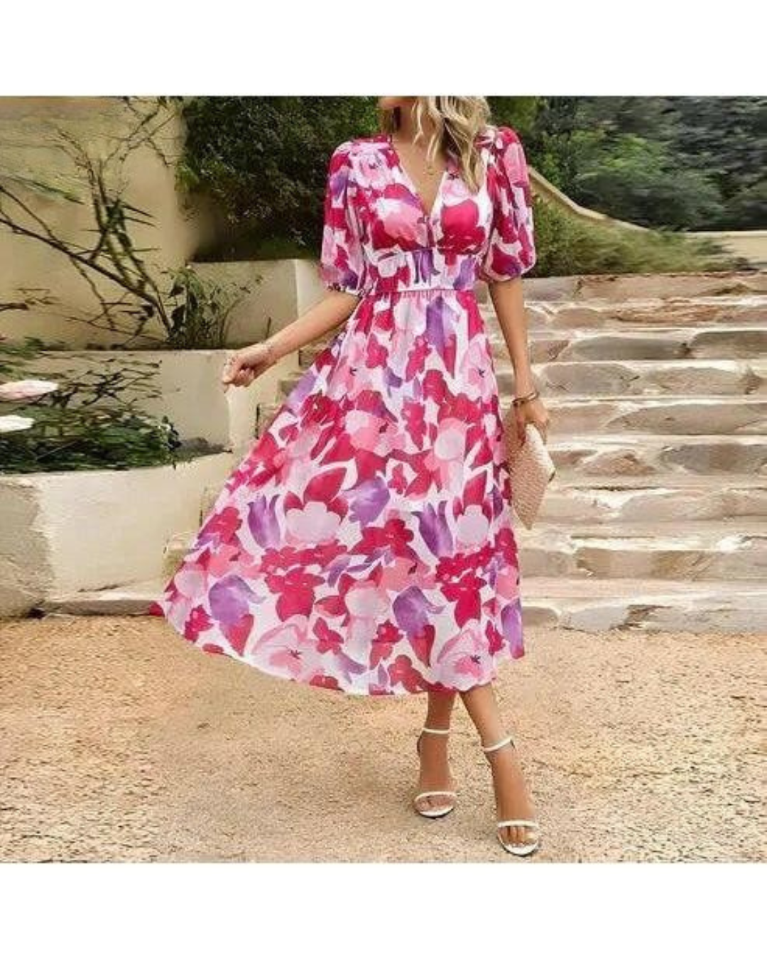 Leona | Elegant Midi Dress