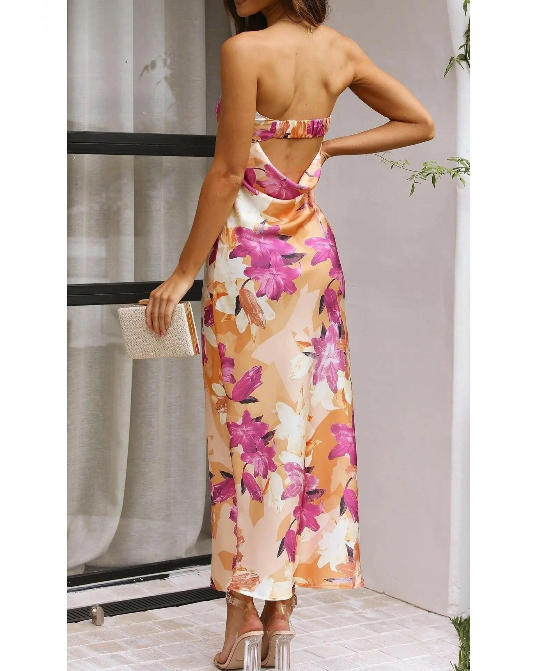Bellamy - Sleeveless Floral Maxi Dress