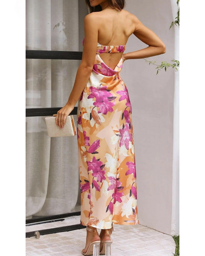 Bellamy - Sleeveless Floral Maxi Dress