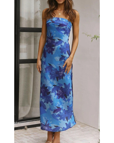 Bellamy - Sleeveless Floral Maxi Dress