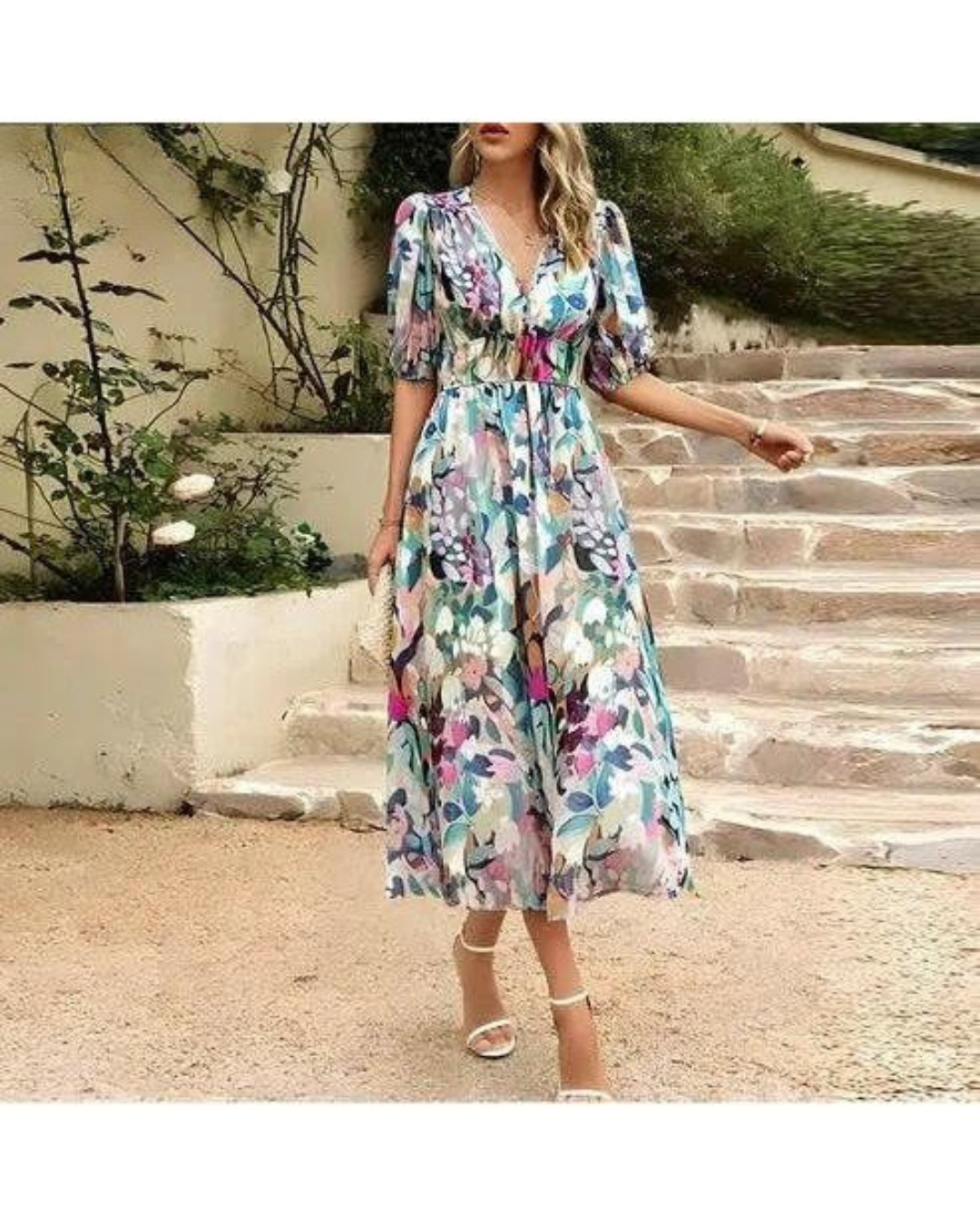 Leona | Elegant Midi Dress