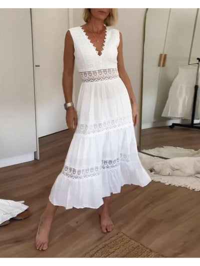 Alexa™ - Lace V-Neck Cami Dress