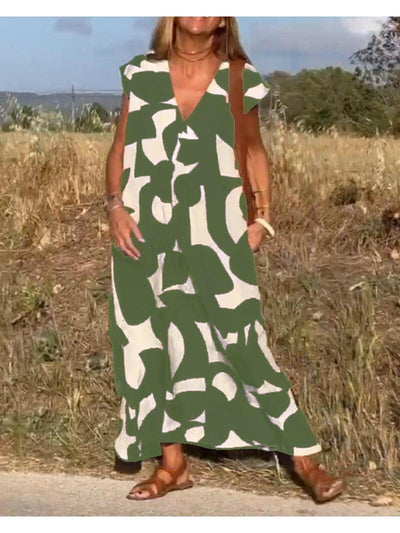 Alvina™ - Relaxed Abstract Dress