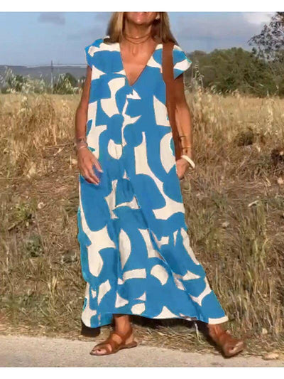 Alvina™ - Relaxed Abstract Dress