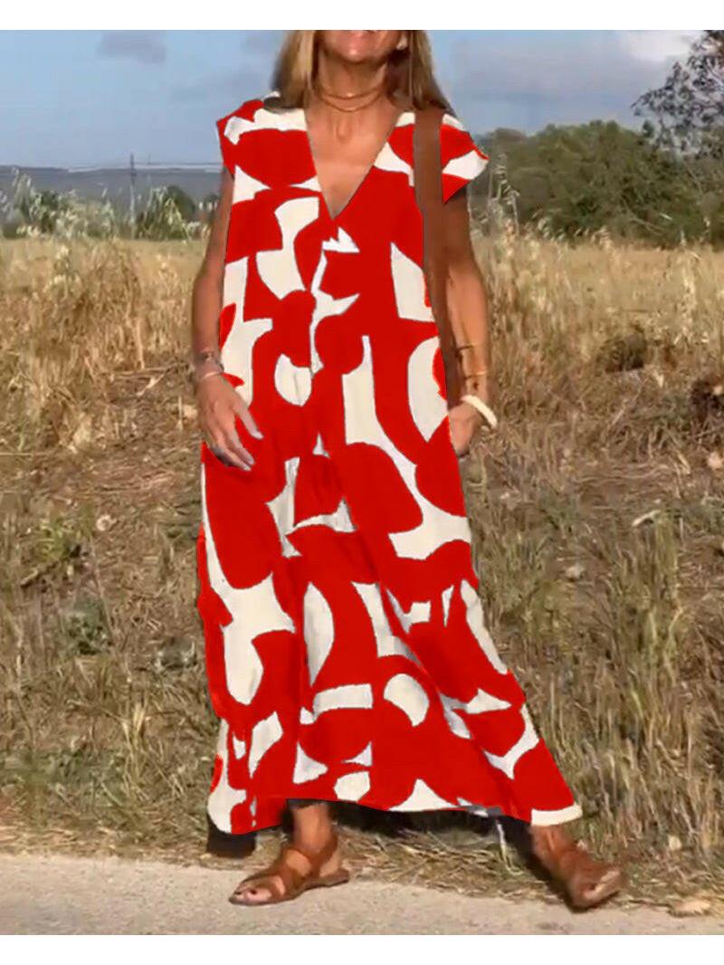 Alvina™ - Relaxed Abstract Dress