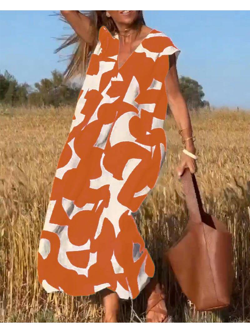 Alvina™ - Relaxed Abstract Dress