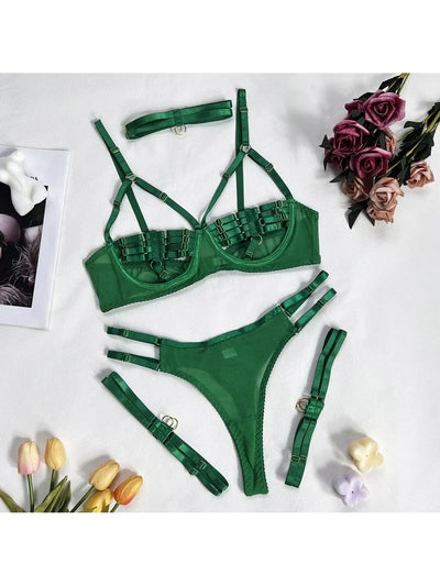 Amanda | 4-Piece Lingerie Set