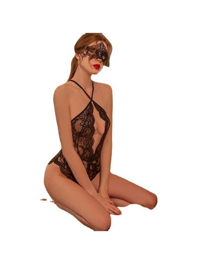 Angelica | Deep V-Back Lacesuit