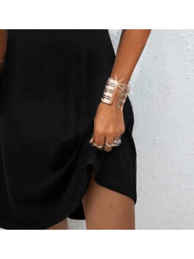 Avril™ - Chic Off-Shoulder Dress