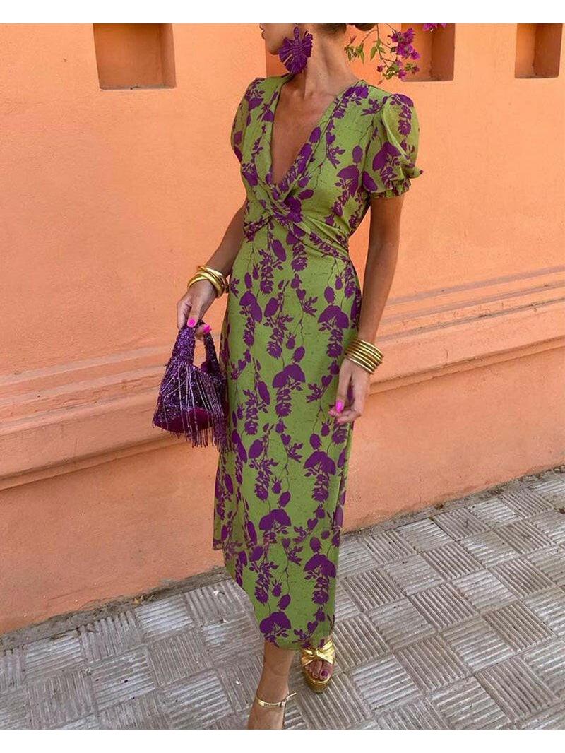 CELIA - Elegant Floral Dress