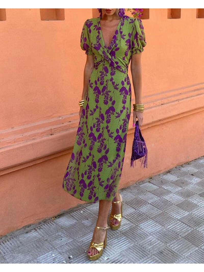 CELIA - Elegant Floral Dress