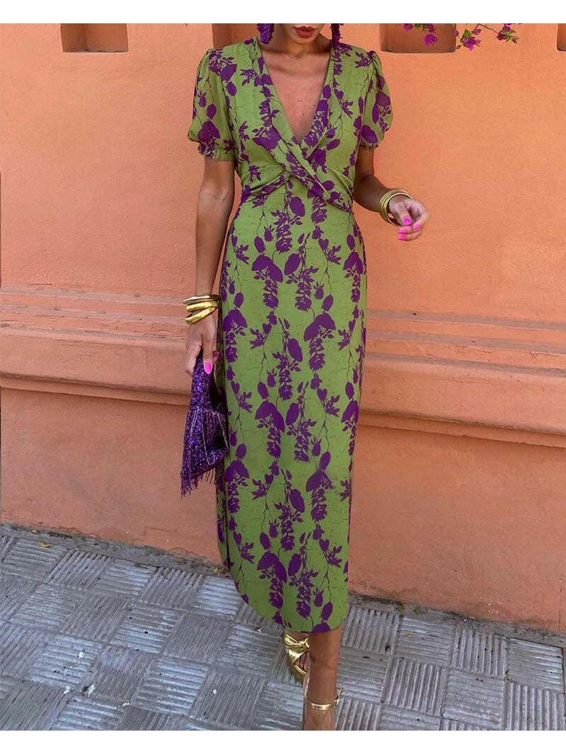 CELIA - Elegant Floral Dress