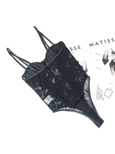 Celine | Embroidered Corset Bodysuit