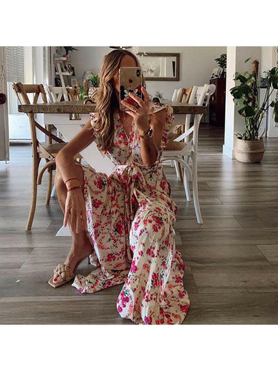 Dahlia™ - Floral Maxi Dress