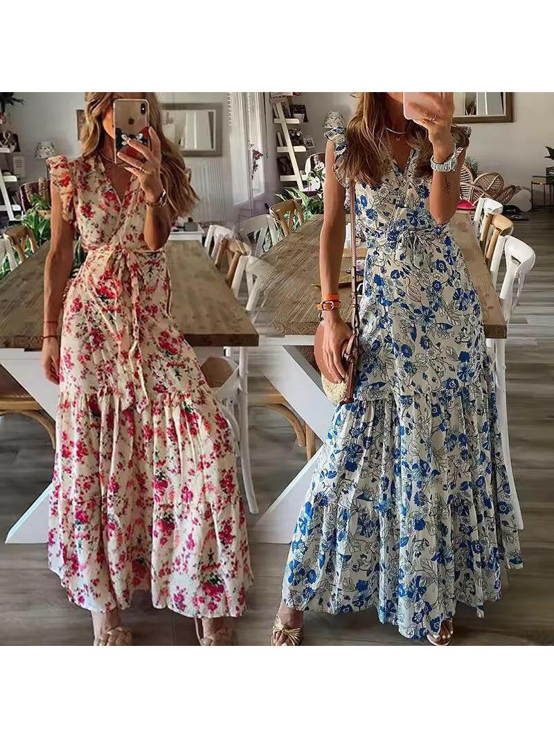 Dahlia™ - Floral Maxi Dress