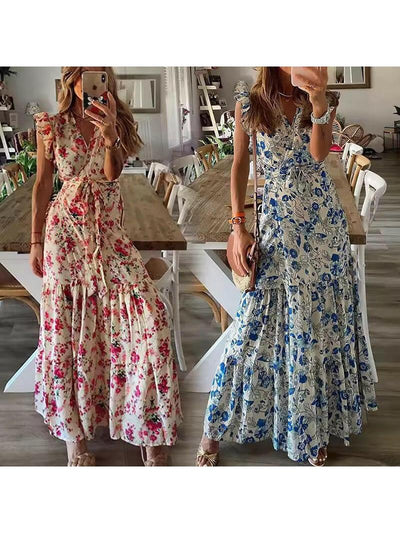 Dahlia™ - Floral Maxi Dress