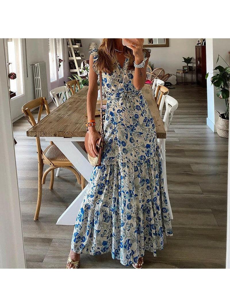 Dahlia™ - Floral Maxi Dress