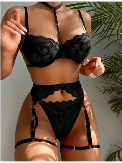 Devon | 3-Piece French Lingerie Set