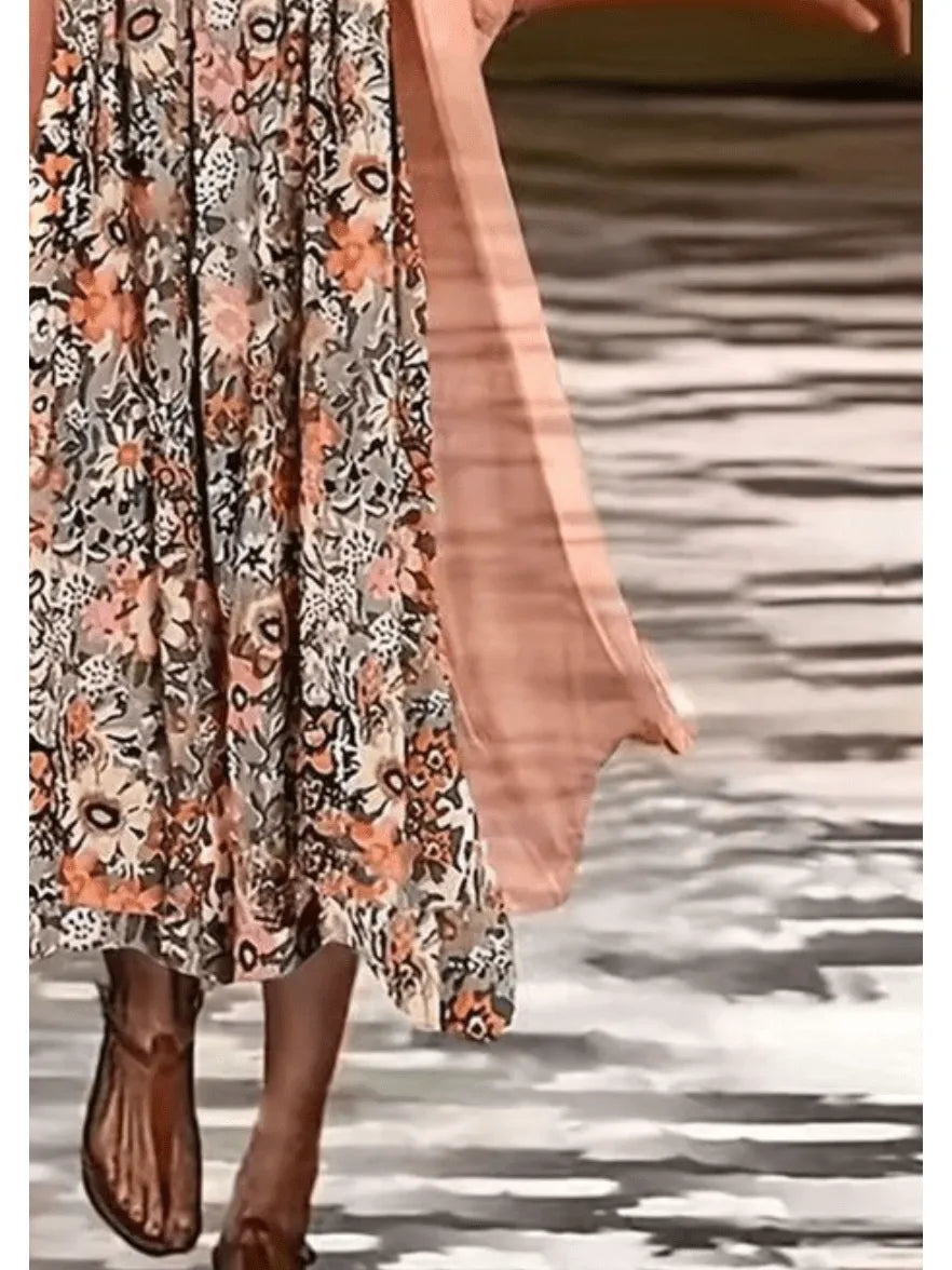 Essie™ - Floral Boho Dress