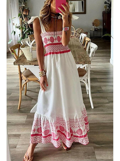 Farah™ - Bohemian Summer Maxi Dress
