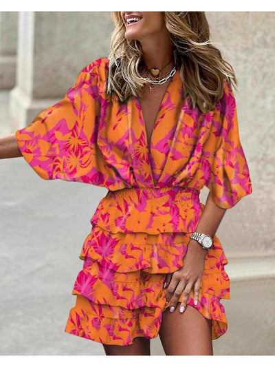 Francesca™ - Stylish Print Dress